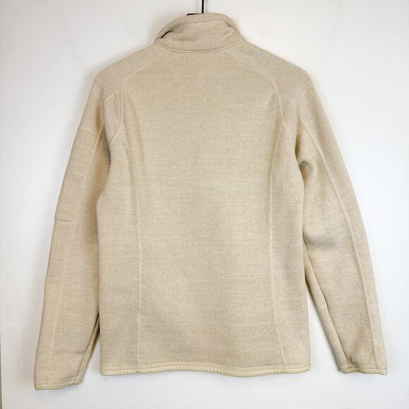 Patagonia Womens Better Sweater Fleece 1/4 Zip Oat Cream - L - Picture 6 of 9